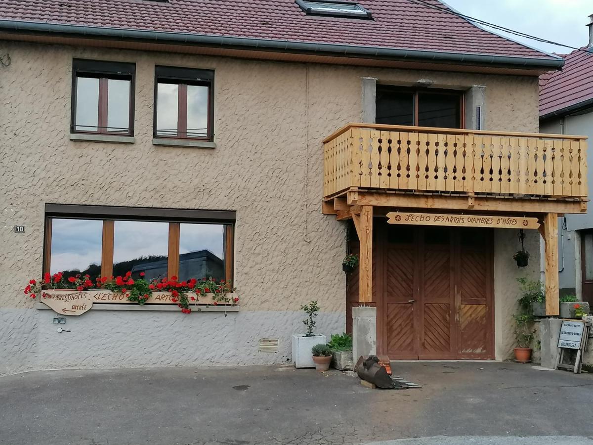 L'Echo Des Artois Bed & Breakfast Uzelle Bagian luar foto